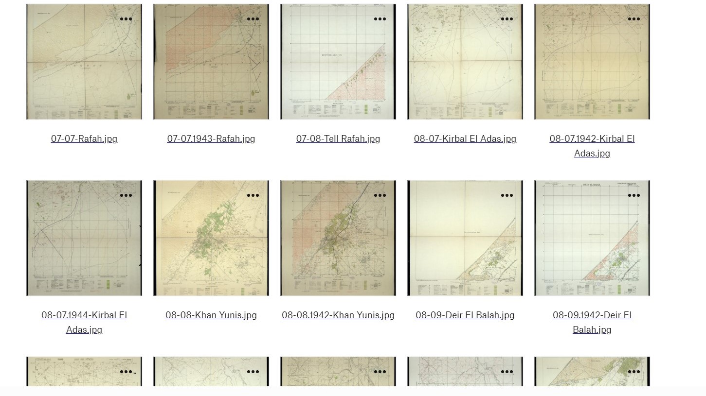 Original Maps before conversion